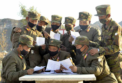 Letters of Support Sent to KPA Soldiers at Reconstruction Sites