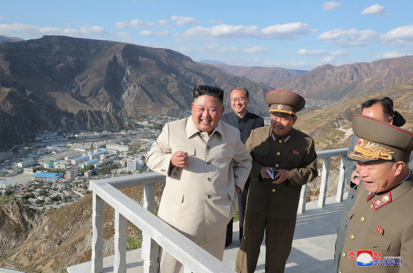 Supreme Leader Kim Jong Un Inspects Rehabilitation Site in Komdok Area of South Hamgyong Province