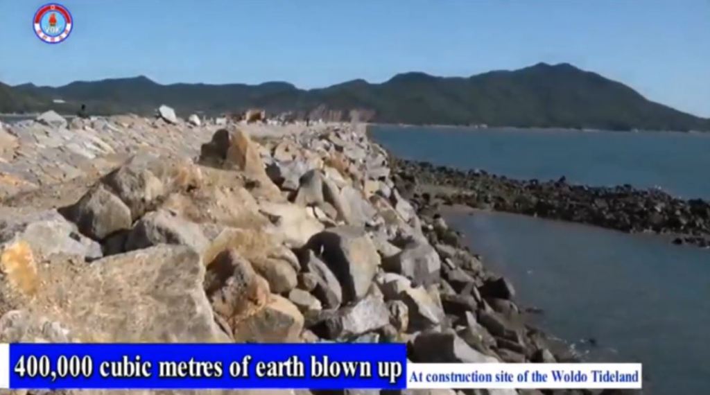 Video: 400,000 Cubic Meters of Earth Blown Up