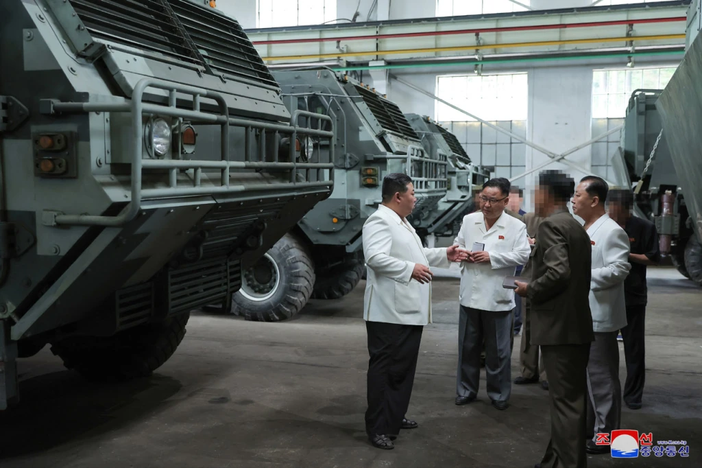 President Kim Jong Un Gives Field Guidance to Major Munitions Factories