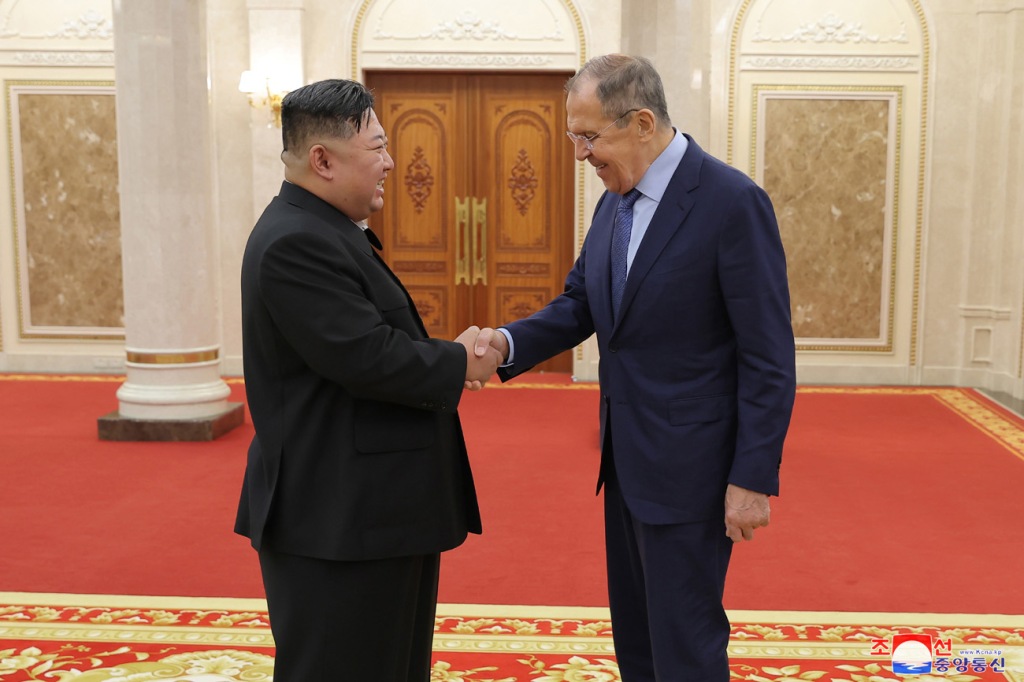 President Kim Jong Un Receives Russian Foreign Minister