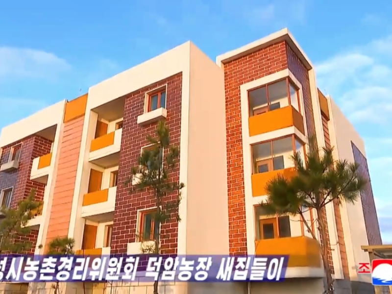 Video: New Free Homes at the Tokan Farm near Kaesong City, DPRK
