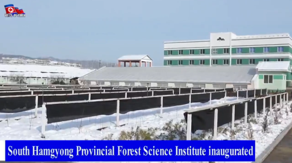 Video: South Hamgyong Provincial Forest Science Institute Inaugurated